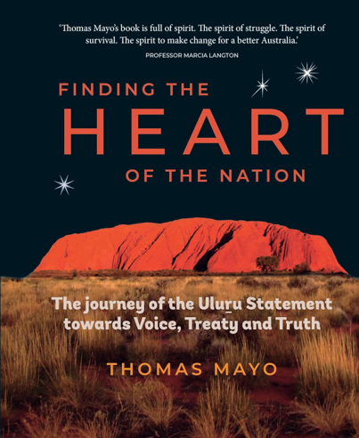 Book cover for Finding the heart of the nation.